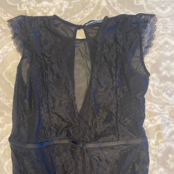Brandy Melville lace and mesh bodysuit - Picture 3 of 7
